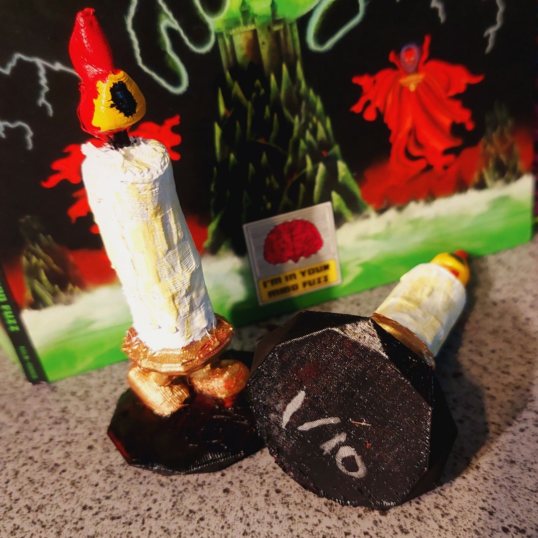 King Gizzard Hot Wax Candle Figurine - Etsy