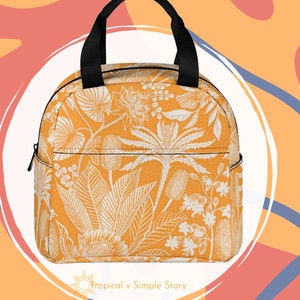 Super Easy - Lunch box bag making at home/ handbag/ bag cutting and  stitching/ Tote Bag