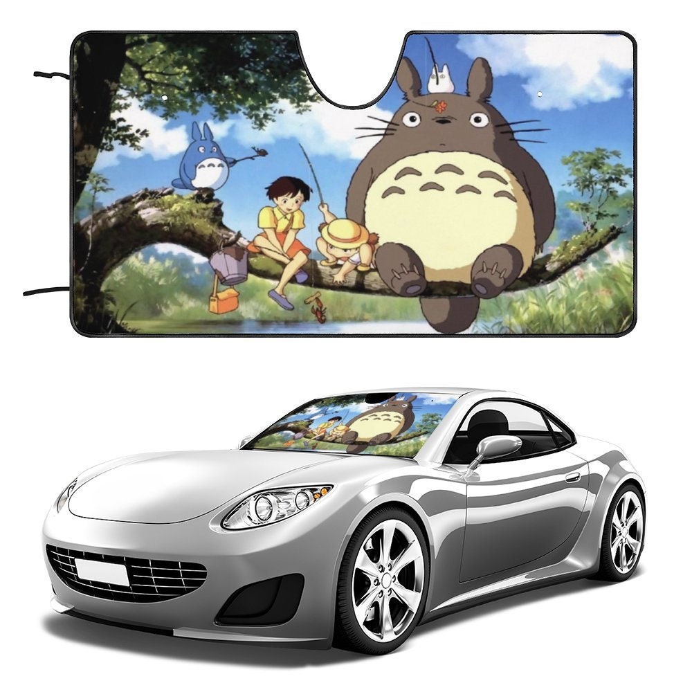 Studio ghibli car sun shade discount