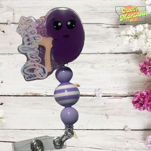 Dialysis Badge Reel: Kidney ID Holder, Nephrology Gift