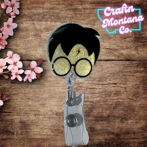 Wizard Boy Badge Reel - Gift for nurses, CNA, RRT, or any other healthcare worker