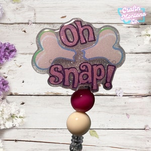 Oh Snap Badge Reel, Orthopedics ID Badge