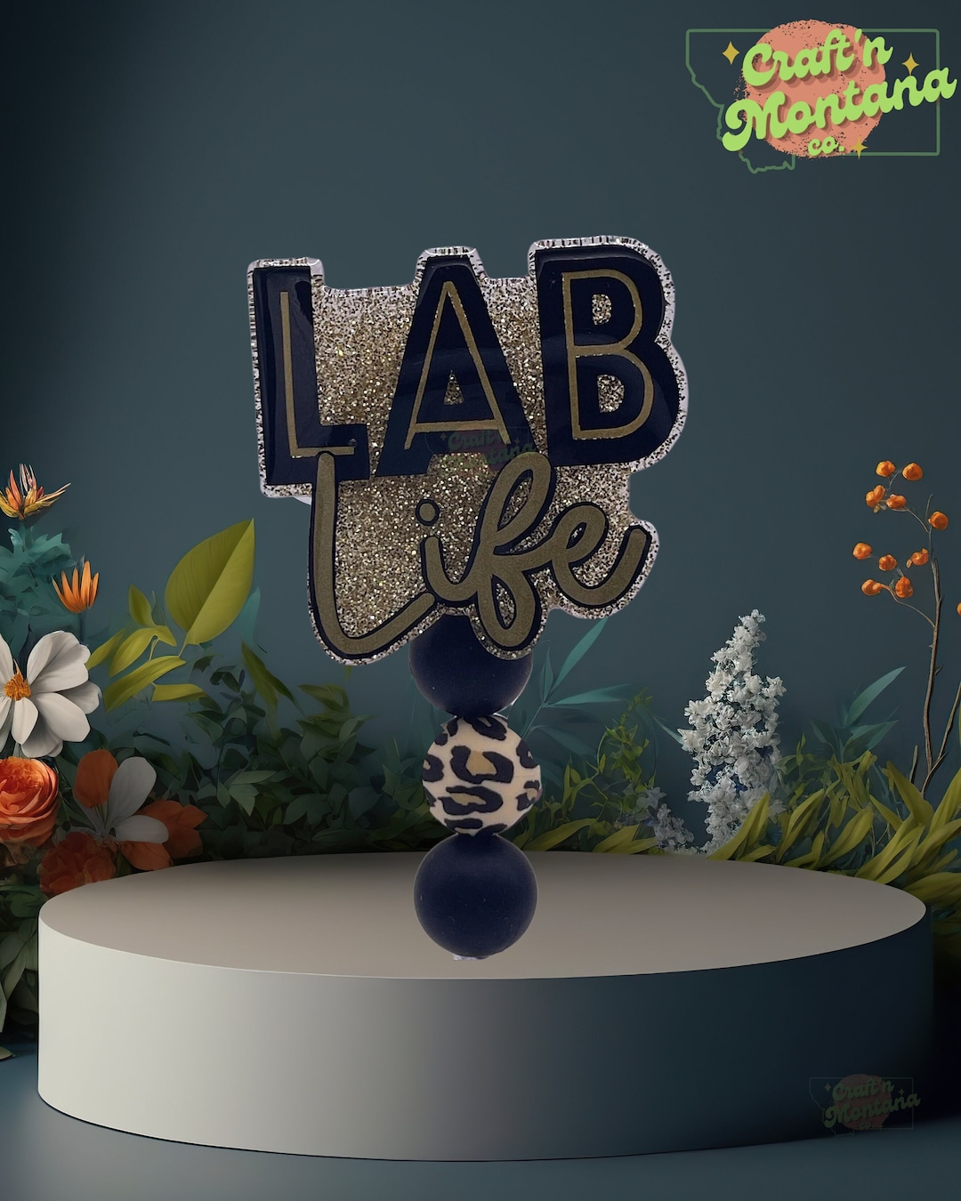 LAB Life Badge Reel Lab Badge Reel Lab Tech ID Badge - Etsy UK