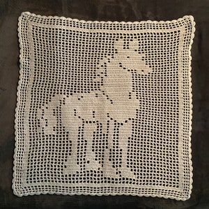 Pony Filet Crochet Baby Blanket Pattern  PATTERN ONLY in PDF format