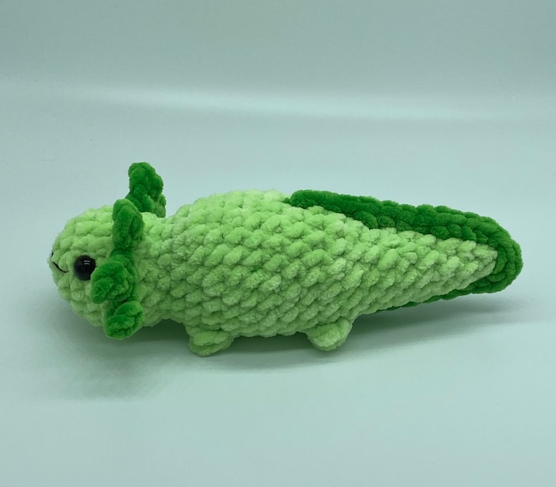 Fichier PDF du modèle de peluche Amigurumi au crochet Axolotl sans couture image 4