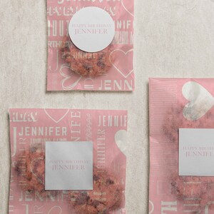 Rosa kundenspezifische Geschenkpapier-Geschenk-Bevorzugung personifizierte Seidenpapier rosa Gastgeschenk-rosa Geburtstags-Party-Papier rosa kundenspezifische Geschenkpapier für Mädchen