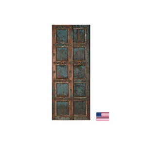 New Pantry Doors, 1.5&quot; Solid Cedar Wood. Antique Pantry Door, Glass Pantry Door, Solid wood Door, Laundry doors. kitchen doors