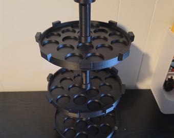 Rotating Paint Organizer for Citadel Paint Pots/ 33mm Miniature Display
