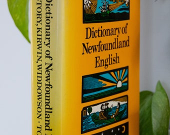 Wörterbuch des Neufundland-Englisch – Story, Kriwin, Widdowson (1982). Gebundene Ausgabe.
