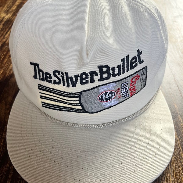 Coors Light Snapback/ The Silver Bullet Hat