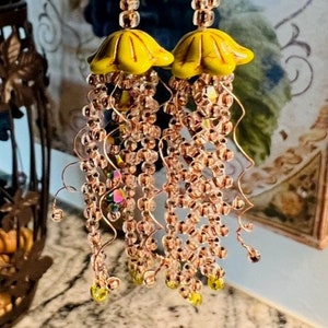 Jellyfish Beads Flower Beads Acrylic Beads Beads Bell 