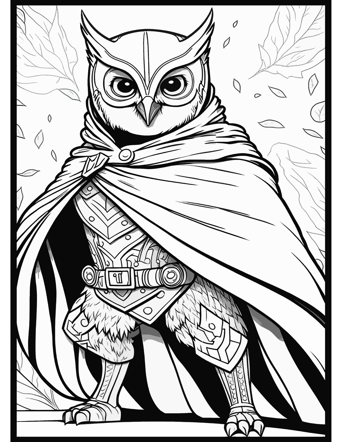 25 Owl Theme Adult Colouring Pages - Digital Download - Etsy