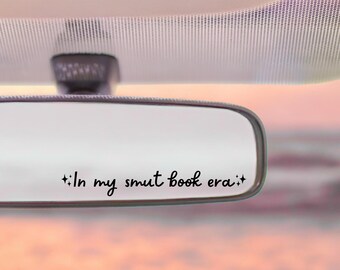 dans mon autocollant de l'ère Smut Book | Sticker livre fantastique | Cadeau pour amoureux des livres | Sticker pour ordinateur portable | Cadeau pour club de lecture | Sticker À l'ère de la lecture