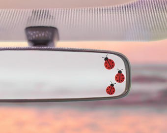 Sticker coccinelle pour voiture, ordinateur portable, bouteille d'eau – Sticker vinyle