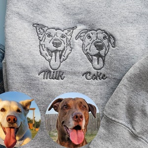 Dog hot sale face sweatshirt