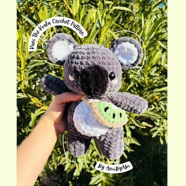 Kiwi The Koala Crochet Pattern