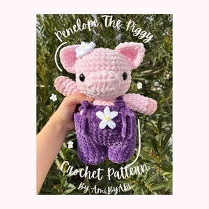 Penelope The Piggy Crochet Pattern