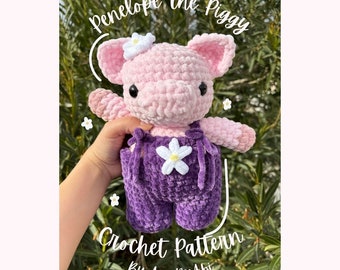 Penelope The Piggy Crochet Pattern