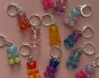 Gummy bear stitch markers