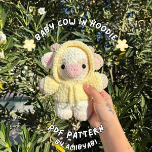 PDF-patroon babykoe in hoodie