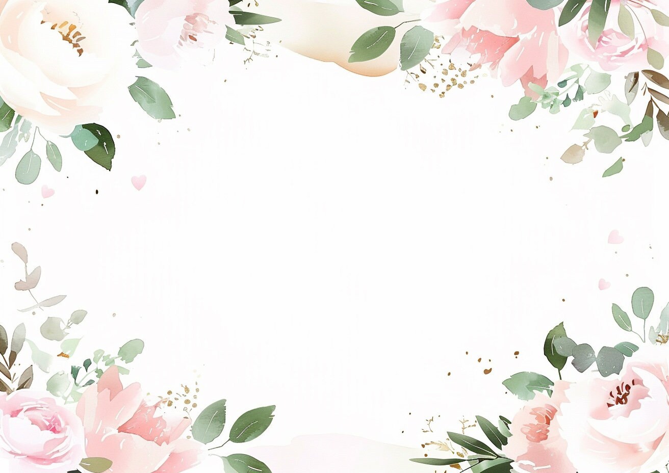 Watercolor Mother's Day Pastel Colors Wreath Clipart, 12 High Quality ...