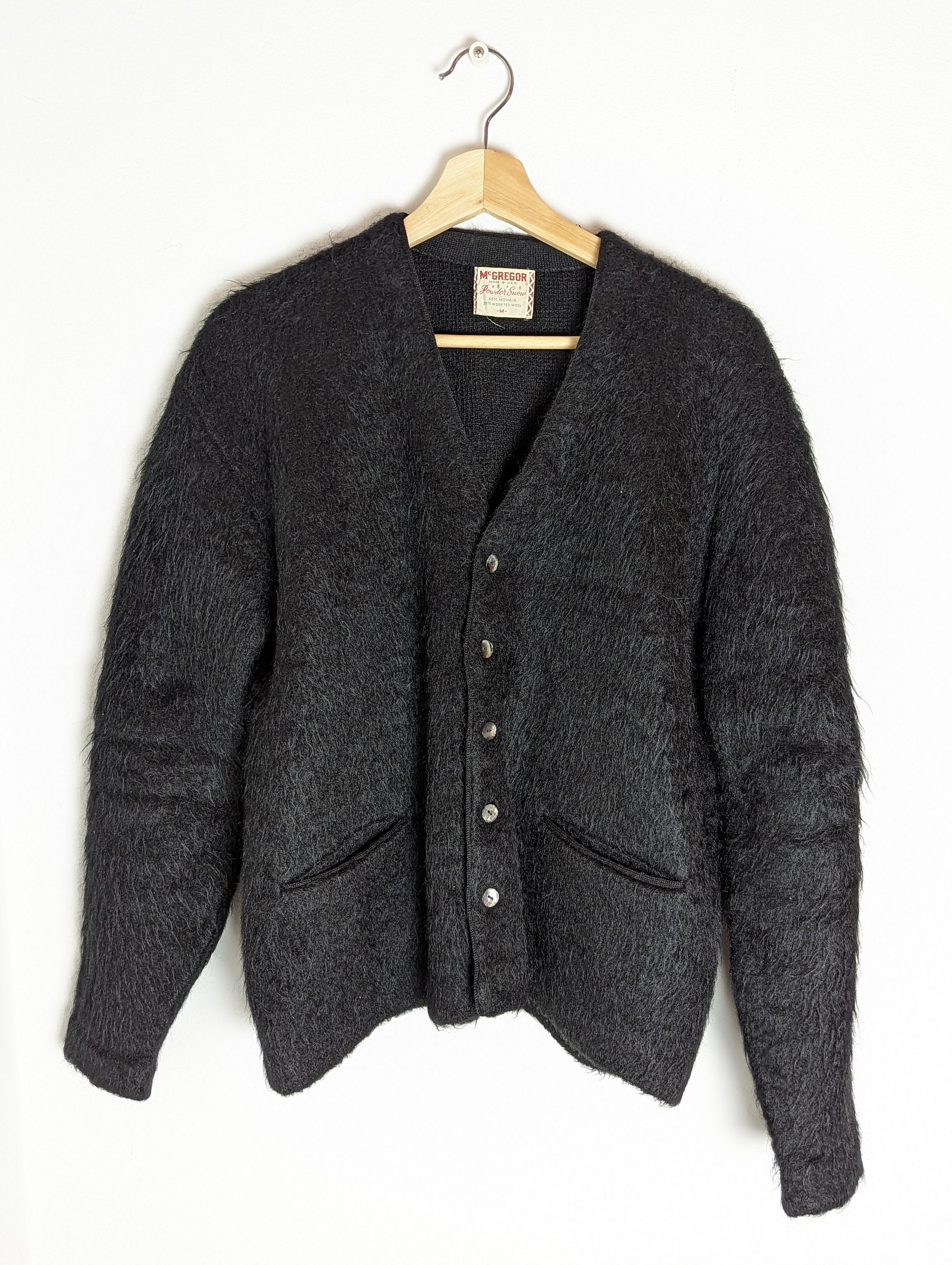 Vintage Mcgregor Mohair Cardigan Powder Snow - Etsy Vintage Mcgregor Mohair Cardigan Powder Snow - Etsy