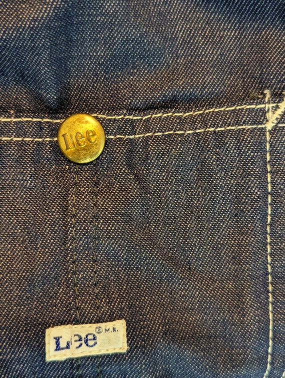 Vintage Lee Denim Chore Jacket - image 2