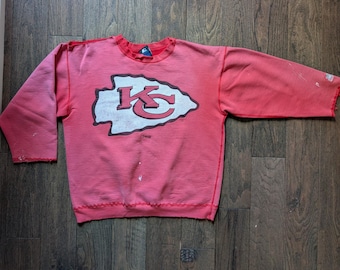 Vintage Faded Starter Kansas City Chiefs Sweater