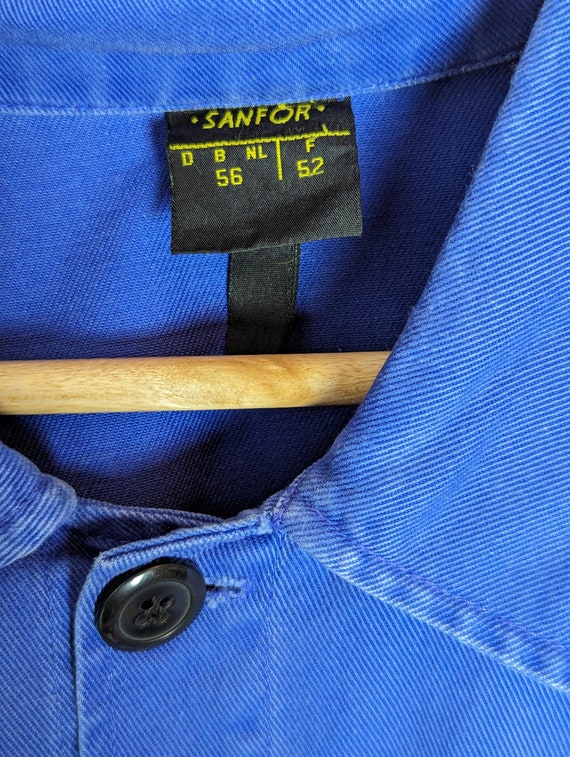 Vintage French Workwear Chore Jacket - image 4