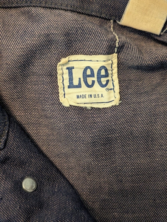 Vintage Lee Denim Chore Jacket - image 3