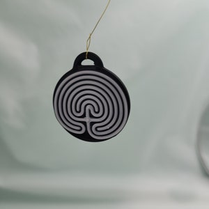 Finger tracing Labyrinth for Grounding