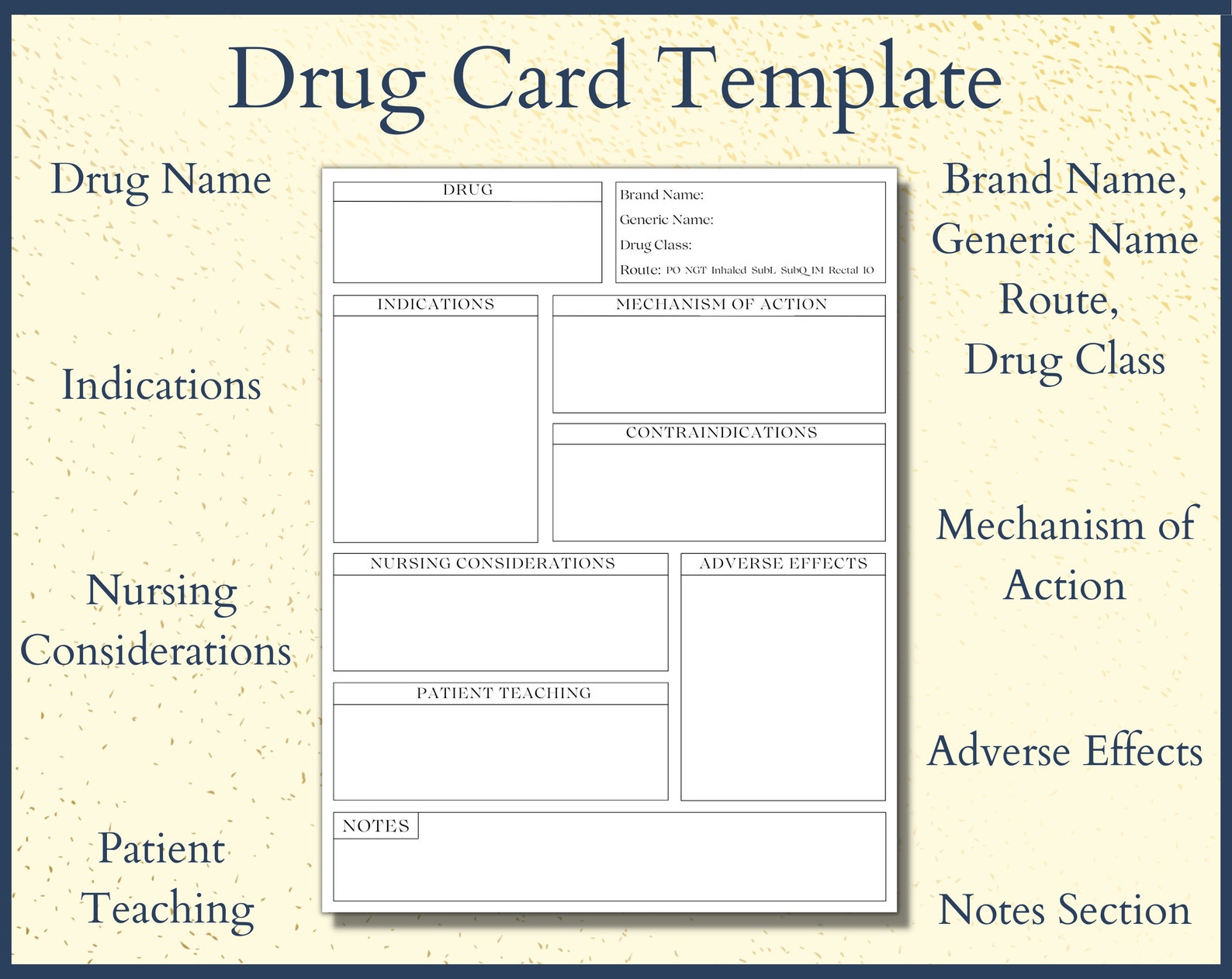 Nursing Drug Card Template Nursing Notes Pharmacology Notes Nursing Nursing Drug Card Template Nursing Notes Pharmacology Notes Nursing