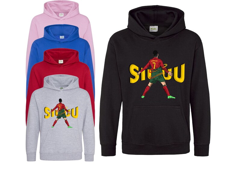 LIMITED Christiano Ronaldo X Suii EMBROIDERED SOCCER HOODIE main image 1
