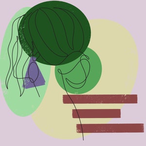 Digital Art | Eclectic and Abstract - Green Goddess