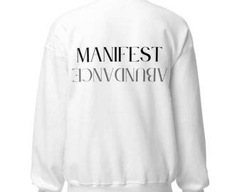 Manifest Abundance-Bluza unisex