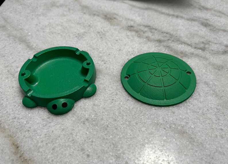 Turtle Sandbox Ashtray 3D Printed High Quality Etsy