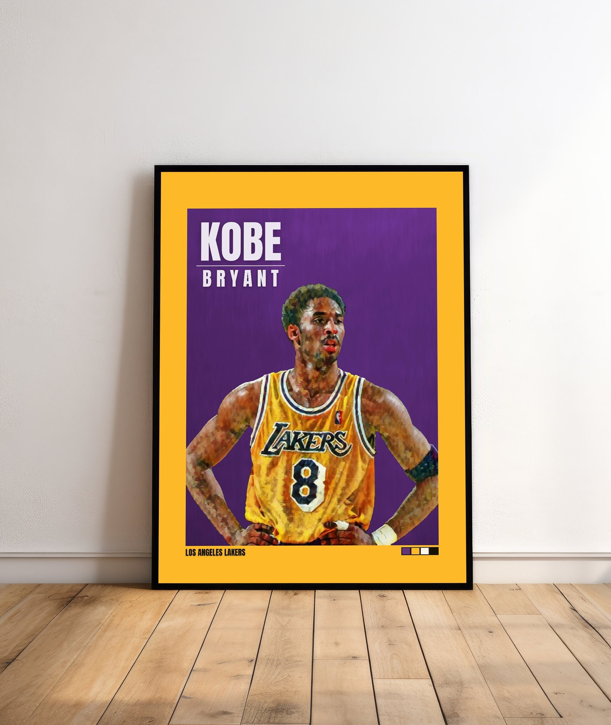 Kobe Bryant Dunk Graffiti Collage Lakers Ready to Hang Canvas by Memento -  Graffiti Canvas Art