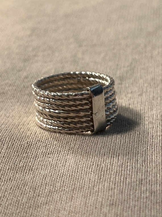 Sterling Banded Rings 925 Silver - image 3