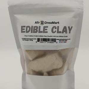 Edible Clay | Kaolin| calaba chalk | Natural Detoxifier| 500g