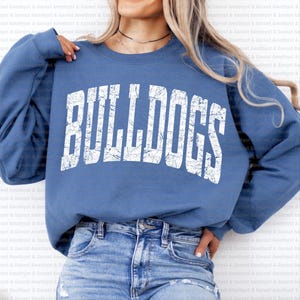 Bulldogs Png, Trendy Bulldog Mascot PNG, Bulldogs Mama Shirt Design, Bulldogs Fan, Bulldogs Mascot Digital, Trendy Team Shirt Design Women b