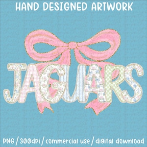 Retro Jaguars Team Mascot Varsity Grand Millennial PNG Coquette Mascot Png, School Spirit PNG School Mascot Go Team Preppy Mascot Trending