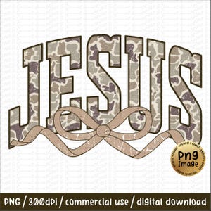 Retro Camo Jesus Coquette Png Jesus Camouflage Coquette Old Camo Jesus Christian Png Spring Bible Verses Vintage Camo Jesus Sublimation 3a