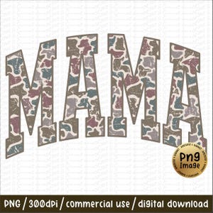 Retro Camo Mama Coquette Png, Mama Camouflage Png , Mama Camo, Old Camo Mama , Mama Png, Vintage Camo Mama Mothers Day Sublimation Bow b