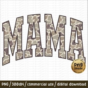 Retro Camo Mama Coquette Png, Mama Camouflage Png , Mama Camo, Old Camo Mama , Mama Png, Vintage Camo Mama Mothers Day Sublimation Bow e