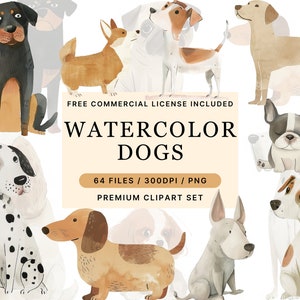 Cute And Funny Dog PNG Clipart Bundle |High Quality 300DPI Images Commercial Use Digital Download Junk Journal Paper Craft