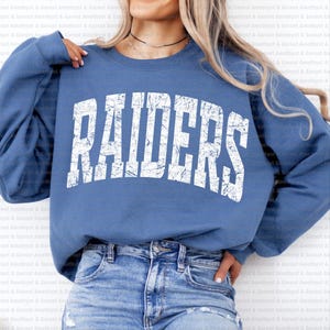Warriors retro typography distressed School Spirit PNG, School Mascot, Go Team, Preppy Mascot Png, Trending Png, Jackets varsity DTG DTF b