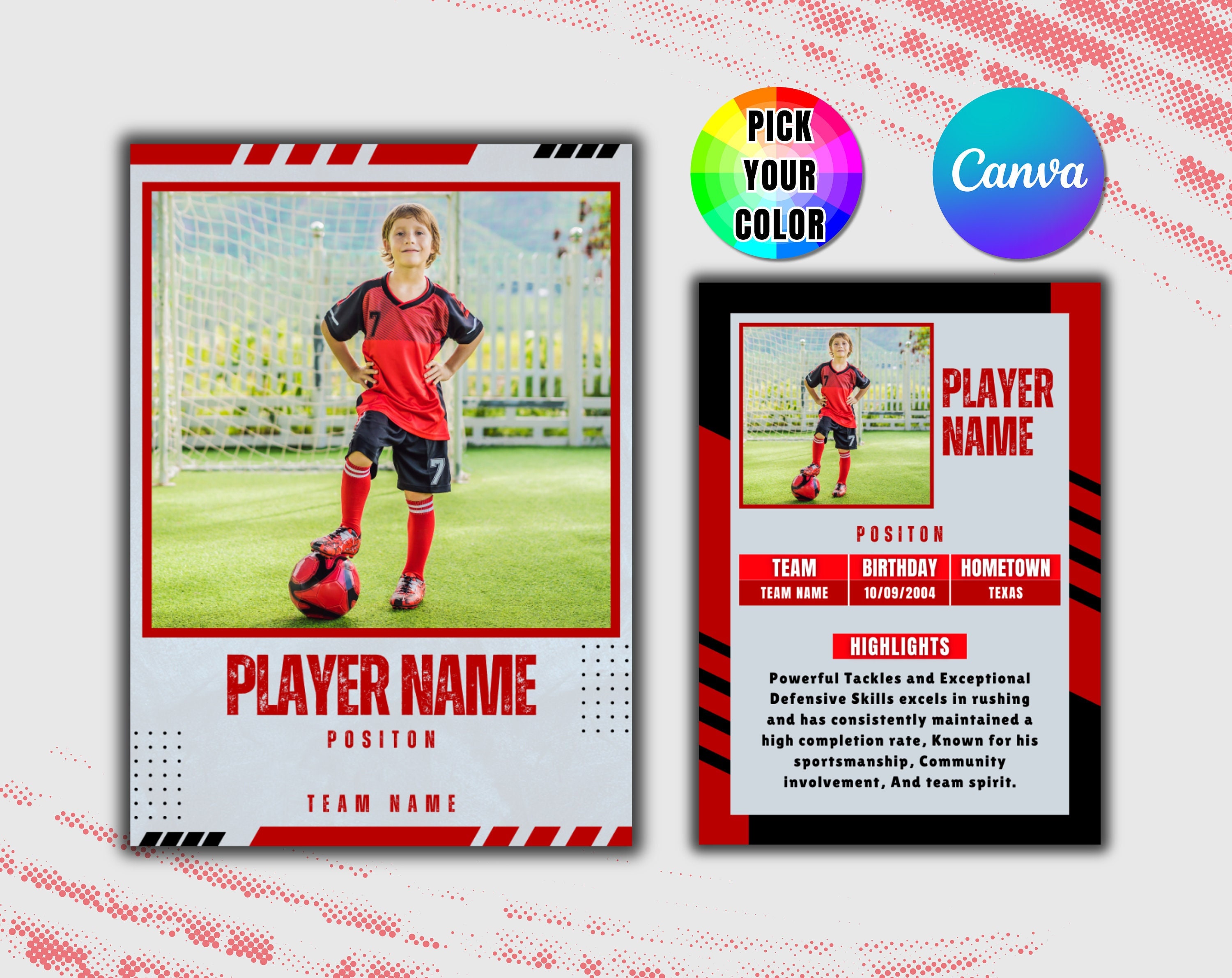 Soccer Stats Template UK - Main Image