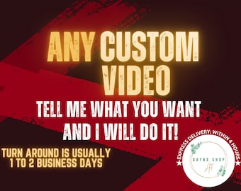 Custom Video Editing Service, Reel, TikTok, YouTube