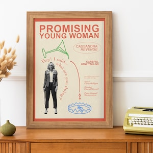 Promising Young Woman Movie Poster |  Print Art Poster | Wall Art Decor