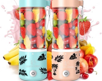 Portable blender juicer mixer usb long lasting battery  for smoothies protein shakes and many more